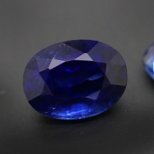 斯里兰卡蓝宝石裸石配石戒面石天然蓝宝石形状椭圆