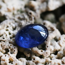 斯里兰卡圆素面裸石配石多形状多尺寸蓝宝石裸石戒面石天然蓝宝石