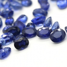圆形斯里兰卡4*5-4*6多形状多尺寸裸石配石天然蓝宝石戒面石